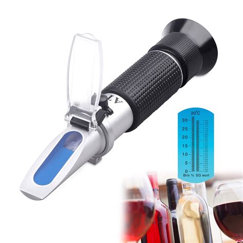 hand held refractometer working principle|handheld digital brix refractometer.